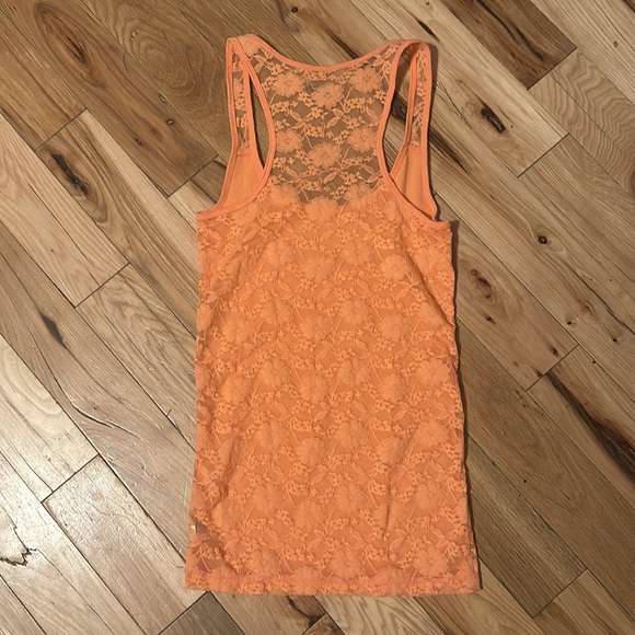 American Eagle Lace Back Tank - Picture 2 of 3